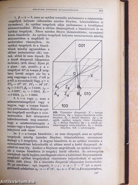 Ásványtan I-II.