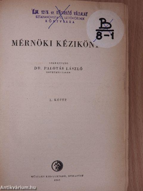 Mérnöki kézikönyv 1.