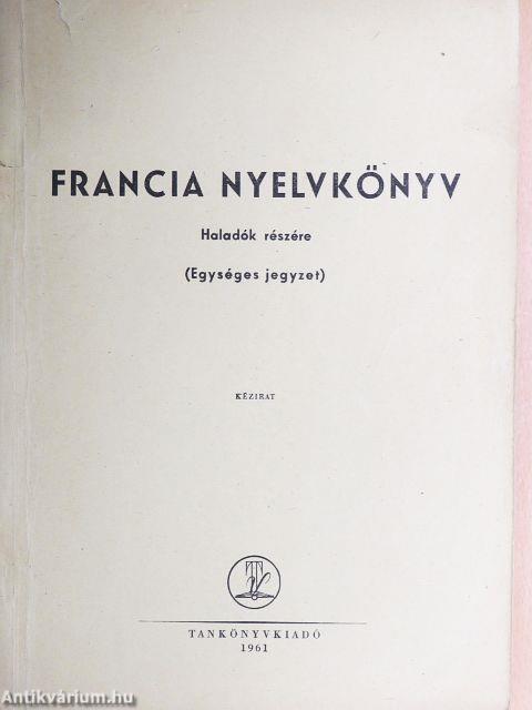 Francia nyelvkönyv