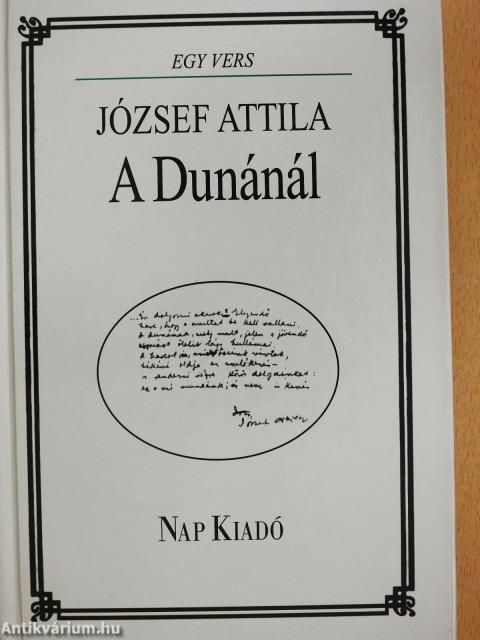 A Dunánál (dedikált példány)