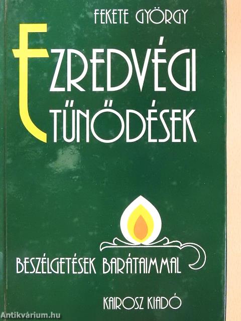 Ezredvégi tűnődések (dedikált példány)