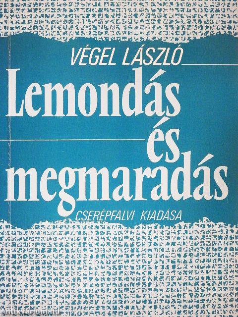 Lemondás és megmaradás