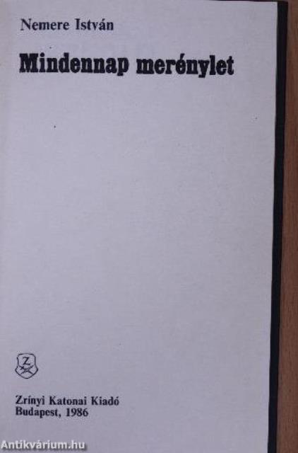 Mindennap merénylet