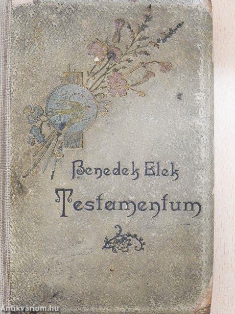 Testamentum és hat levél
