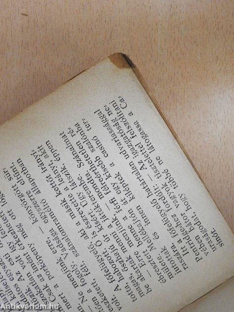 A versenyparipa/A biró vétke