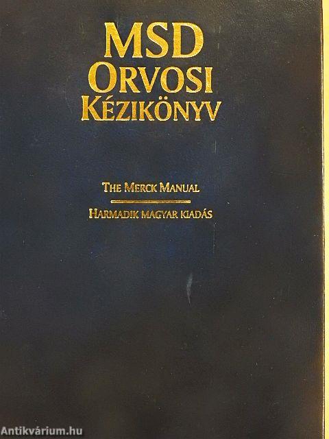 MSD Orvosi Kézikönyv