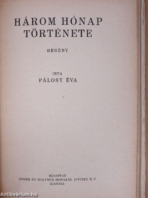 Szép az élet/A tanitónéni/Három hónap története