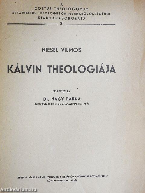 Kálvin theologiája