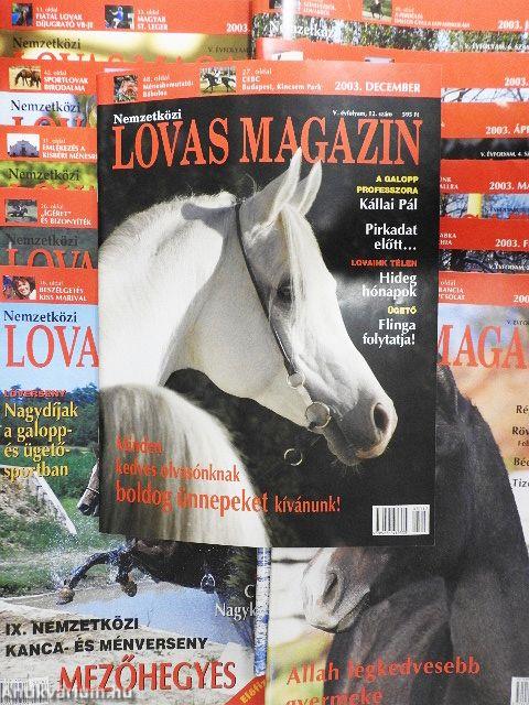 Nemzetközi Lovas Magazin 2003. január-december
