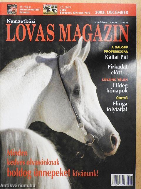 Nemzetközi Lovas Magazin 2003. január-december