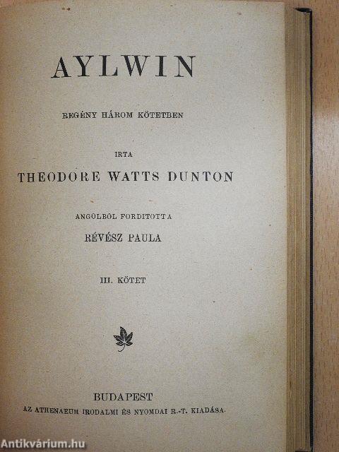 Aylwin I-III.