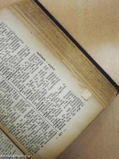 Latin-magyar zsebszótár I-II.