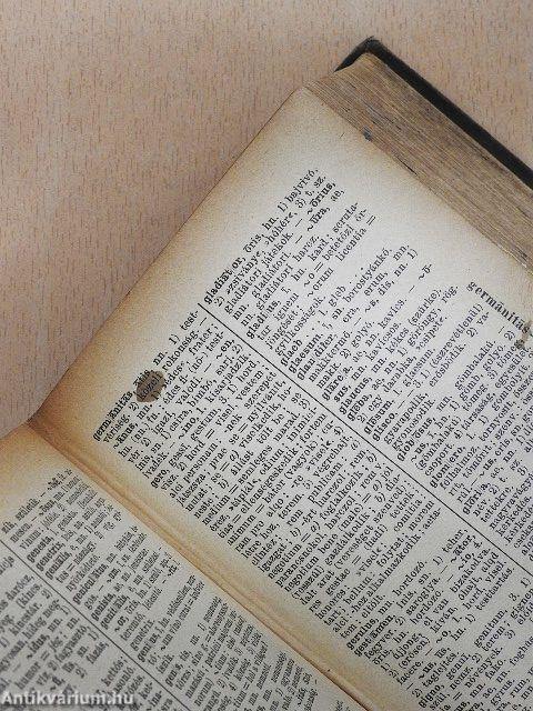 Latin-magyar zsebszótár I-II.