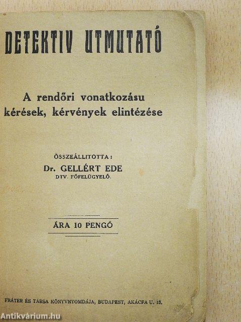 Detektiv utmutató 1928