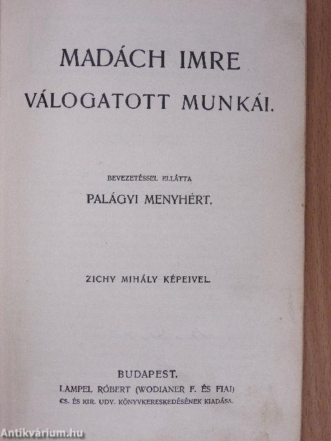 Madách Imre válogatott munkái