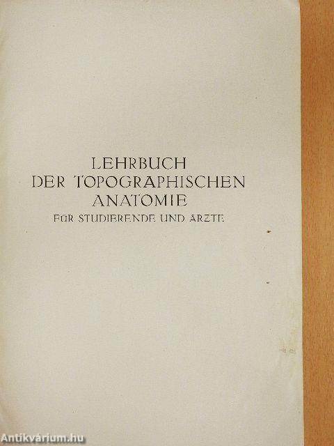 Lehrbuch der topographischen Anatomie