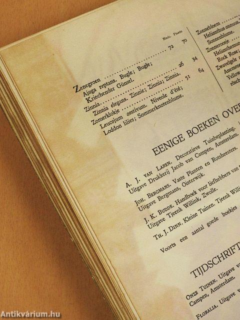 De bloemen in onzen tuin