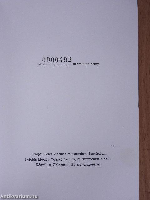 Himnuszok kelet kapujában (számozott, dedikált példány)