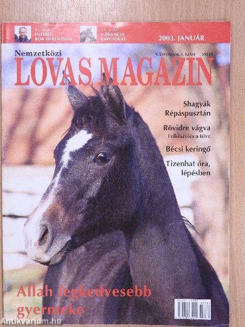 Nemzetközi Lovas Magazin 2003. január-december