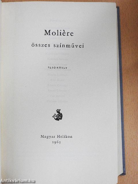 Moliére összes színművei I-II.