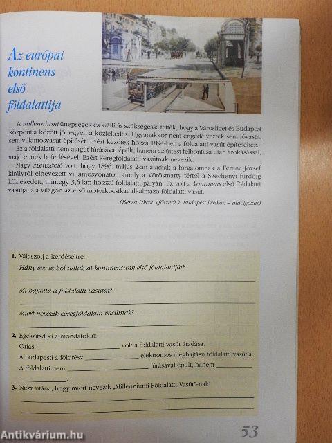 Szövegértés munkafüzet harmadik és negyedik osztályosoknak