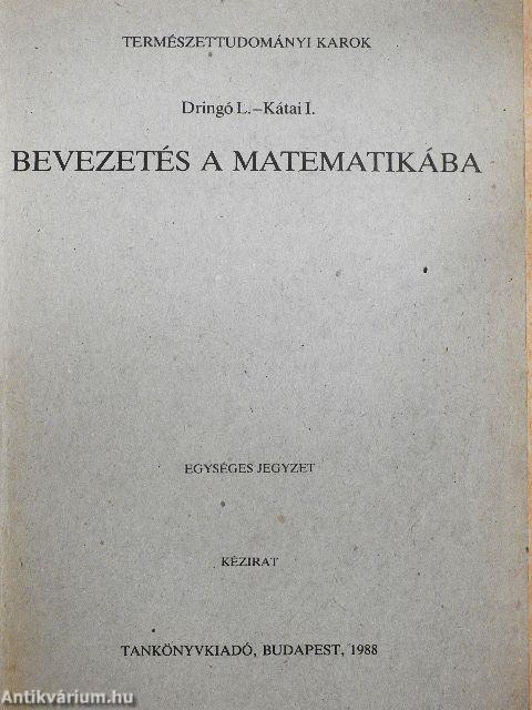 Bevezetés a matematikába