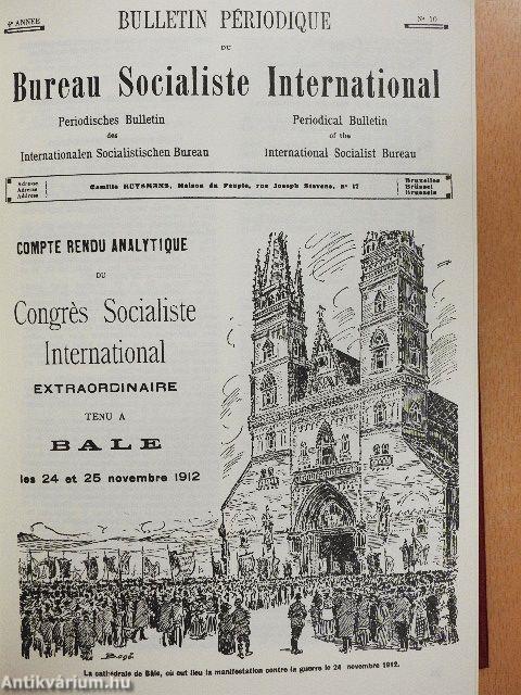 Congrés International Extraordinaire X-XI