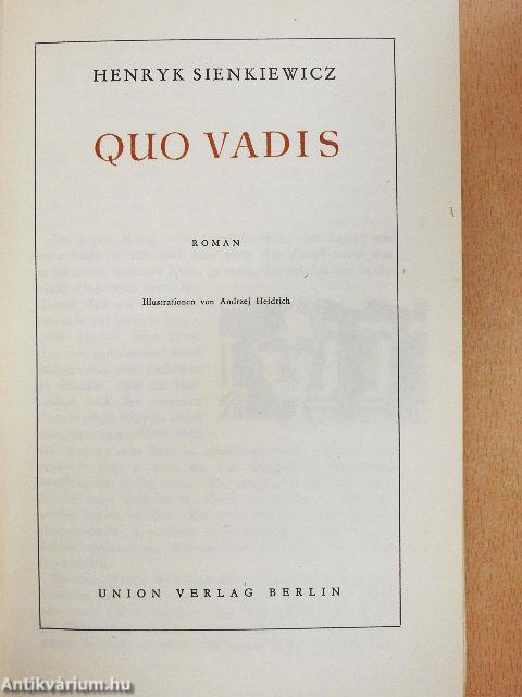 Quo Vadis