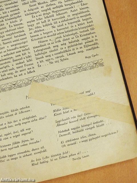 Nagyasszonyunk 1909. szeptember-1910. június