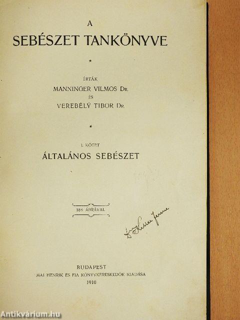 A sebészet tankönyve I. (töredék)