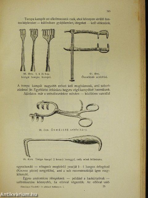 A sebészet tankönyve I. (töredék)