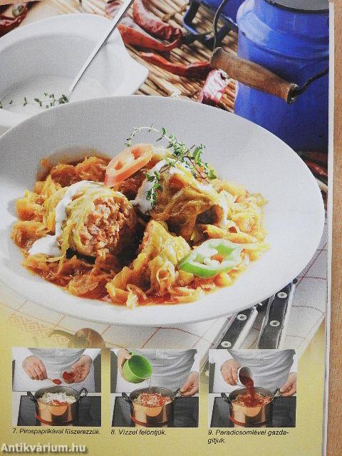 Töltött húsos ételek