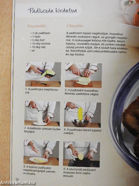 Rántott húsok, zöldségek