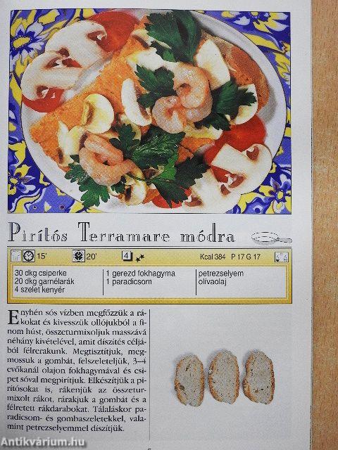 Gombaételek szabadon termő és termesztett gombákból