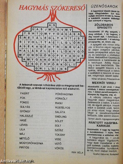 Fakanál - 101 hagymás ételrecept