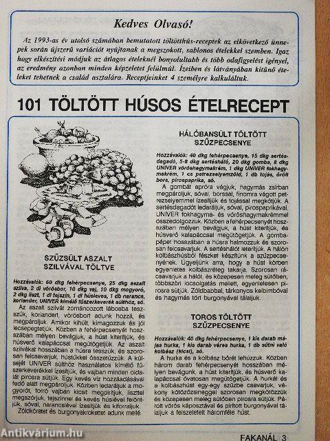 Fakanál - 101 töltött húsos ételrecept