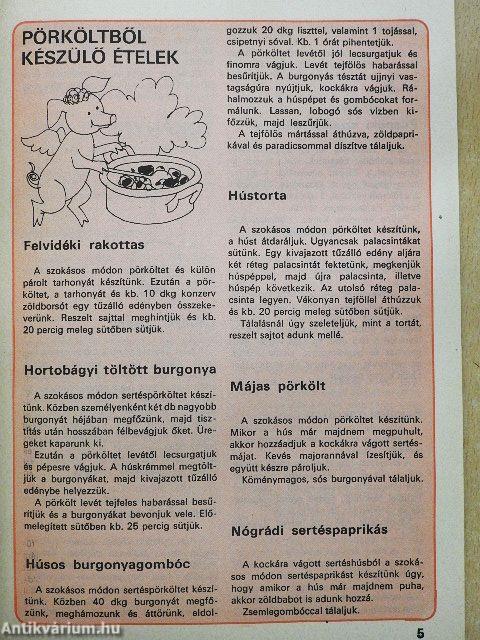 Fakanál - 101 sertéshúsétel receptje