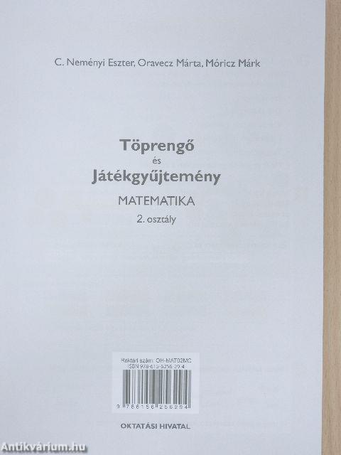 Építsük fel! 2./Töprengő és játékgyűjtemény Matematika 2. osztály