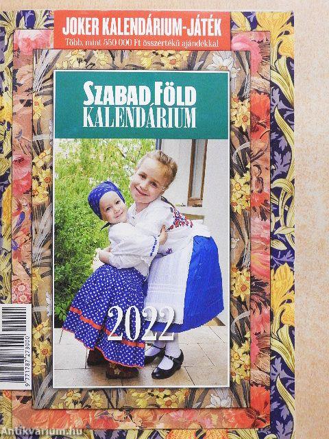 Szabad Föld kalendárium 2022