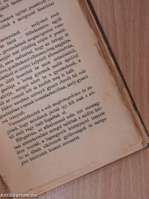 Vegyes közlemények a csendőrségi zsebkönyv 1887-1904. évfolyamaiból II. (rossz állapotú)