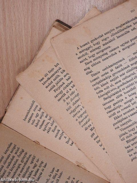 Vegyes közlemények a csendőrségi zsebkönyv 1887-1904. évfolyamaiból II. (rossz állapotú)