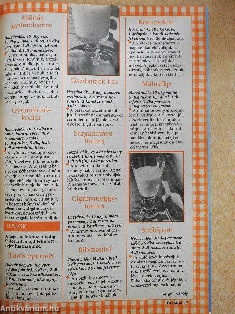 Fakanál - 101 gyümölcsös édesség receptje