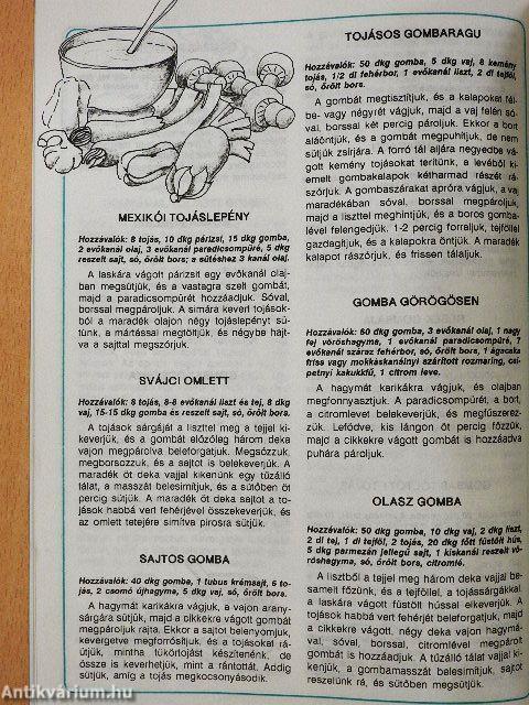 Fakanál - 101 gombarecept