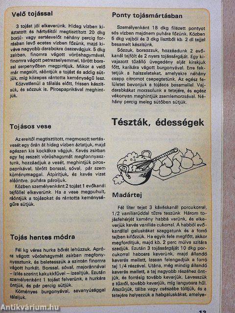 Fakanál - 101 tojásrecept