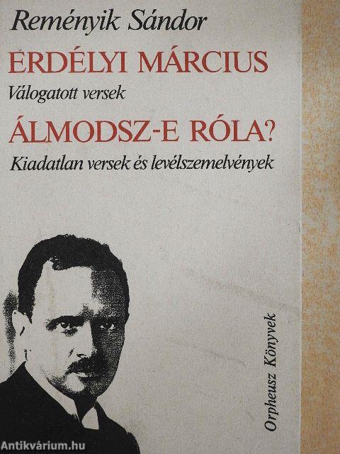 Erdélyi március/Álmodsz-e róla?