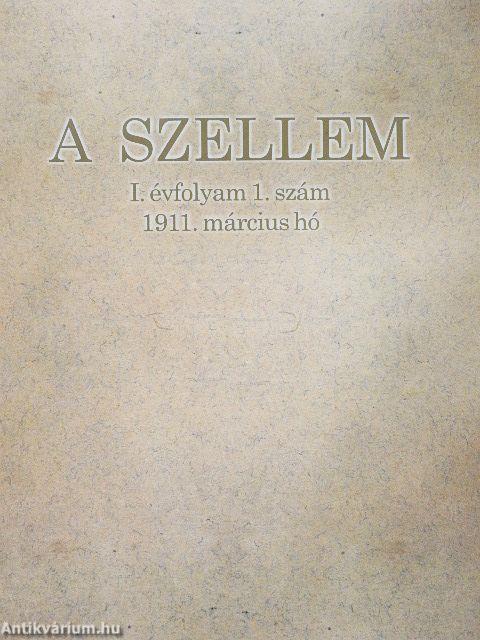 A Szellem 1911/1.