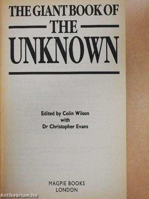 The Giant Book of the Unknown