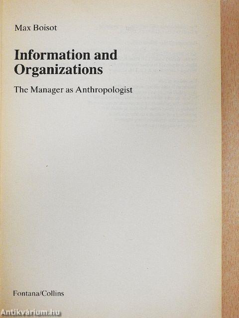 Information and Organizations