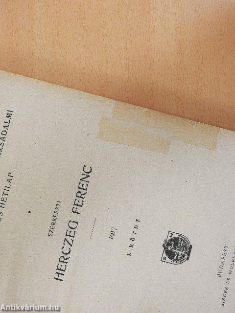 Uj Idők 1917. (nem teljes évfolyam) 