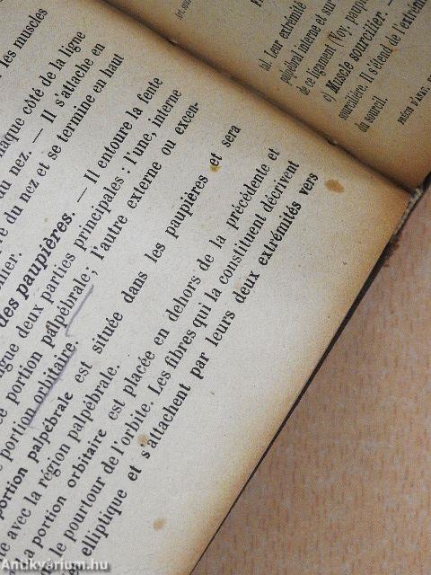 Précis d'anatomie et de dissection I.